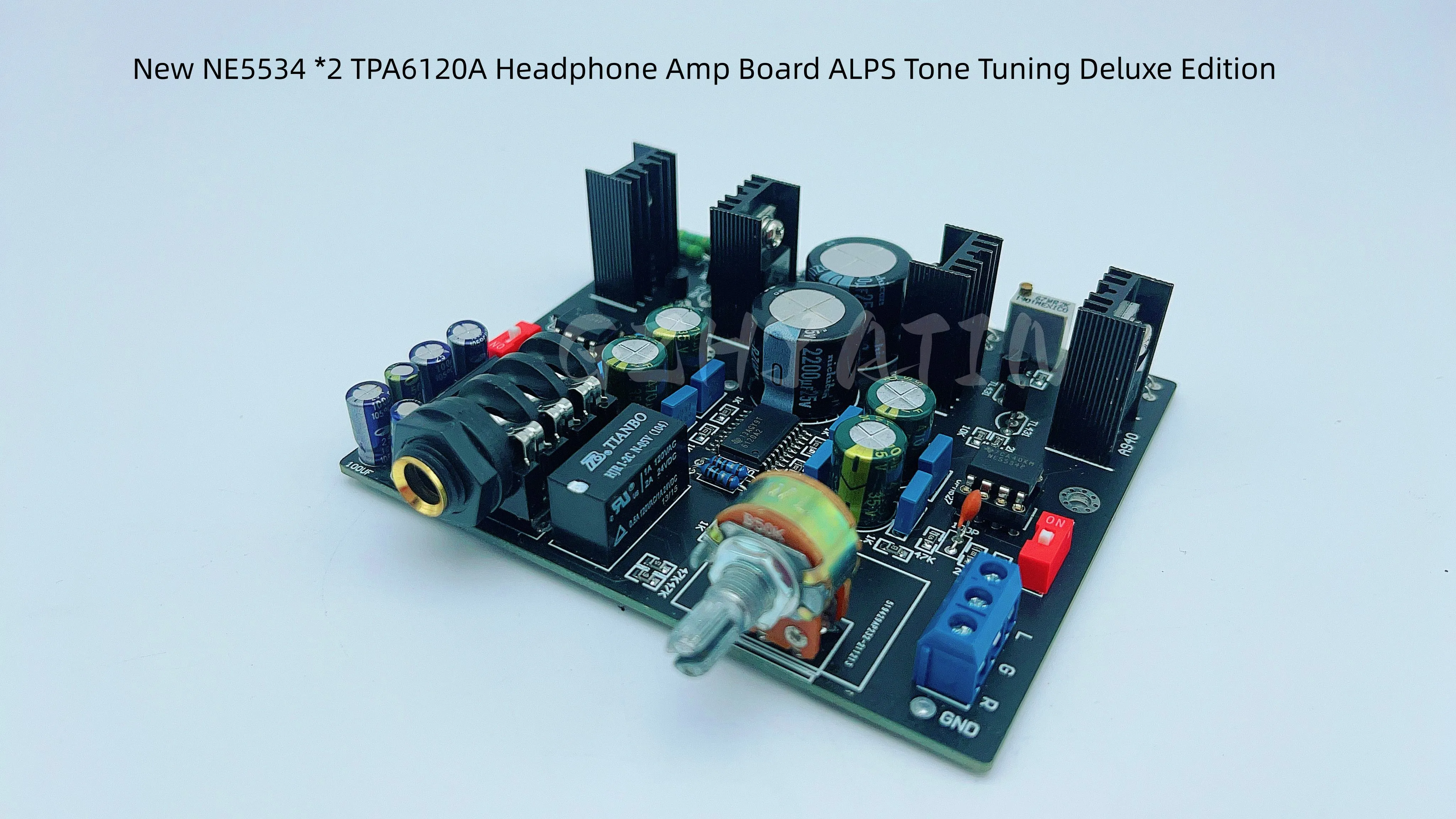 Усилитель для наушников NE5534 * 2 TPA6120A, панель ALPS, настройка тона Deluxe Edition
Усилитель для наушников NE5534 * 2 TPA6120A, панель ALPS, настройка тона Deluxe Edition