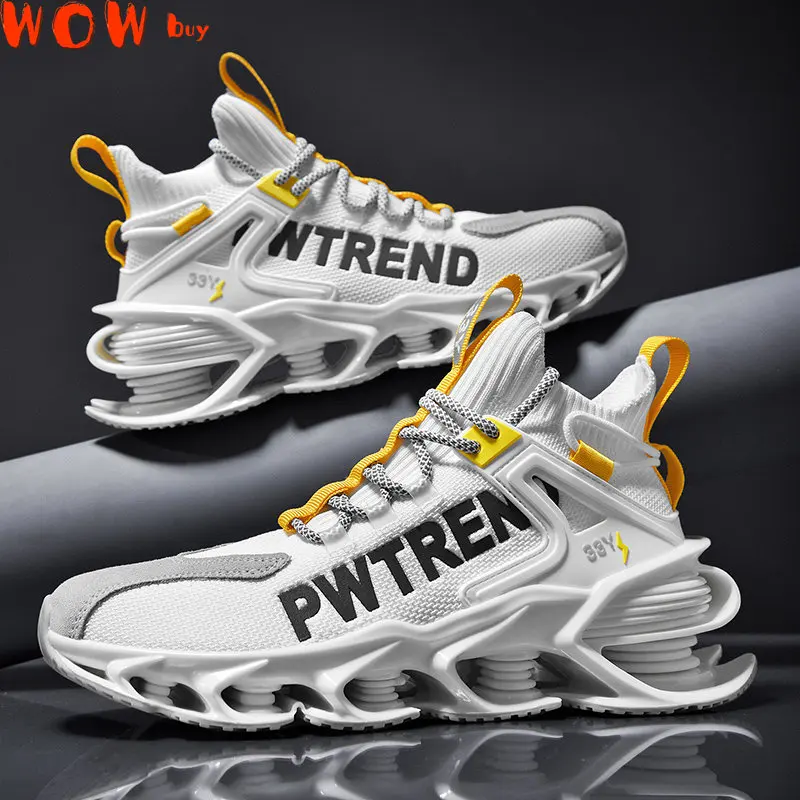 Men's sneakers casual shoes fashion summer sports fly woven breathable running tennis elastic non-slip comfortable male shoes
Men's sneakers casual shoes fashion summer sports fly woven breathable running tennis elastic non-slip comfortable male shoes