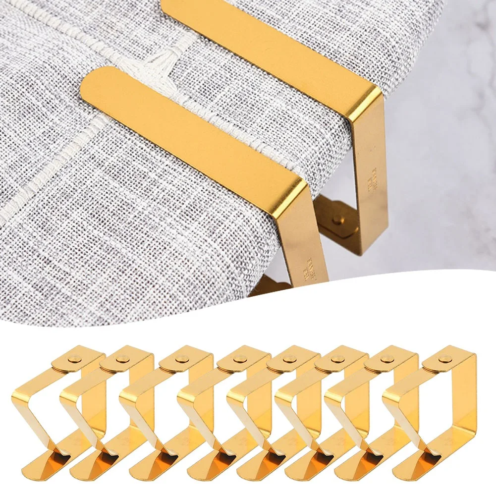 Convenient and Durable Tablecloth Clips Set of 8 Stainless Steel Lightweight Design Ideal for Home Parties Picnics and Weddings
Convenient and Durable Tablecloth Clips Set of 8 Stainless Steel Lightweight Design Ideal for Home Parties Picnics and Weddings