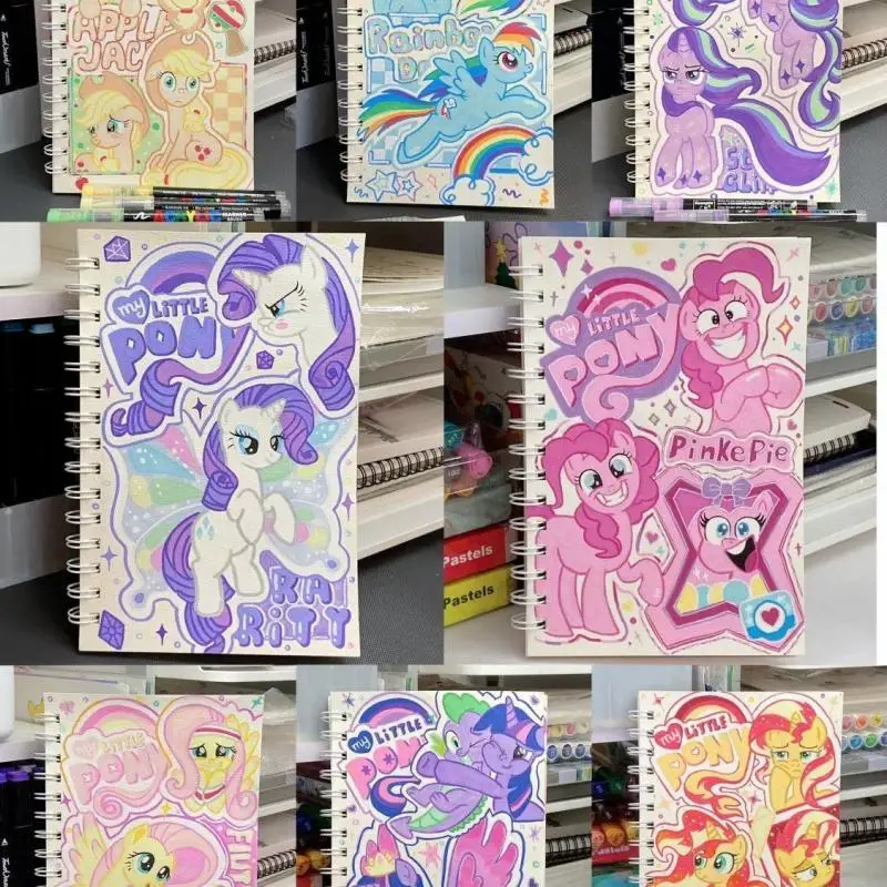 Kawaii аниме My Little Pony Fluttershy Rarity A5 спираль книга милый мультфильм Радуга тире Пинки Пирог портативный ноутбук Девушки Подарки
Kawaii аниме My Little Pony Fluttershy Rarity A5 спираль книга милый мультфильм Радуга тире Пинки Пирог портативный ноутбук Девушки Подарки