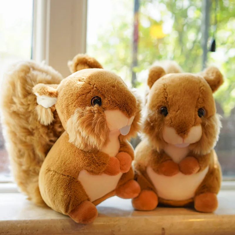 Cute Simuation Squirrel Plush Toy 20cm Big Tail Squirrel Stuffed Animals Plushies Dolls Home Decoration Children Birthday Gifts
Cute Simuation Squirrel Plush Toy 20cm Big Tail Squirrel Stuffed Animals Plushies Dolls Home Decoration Children Birthday Gifts