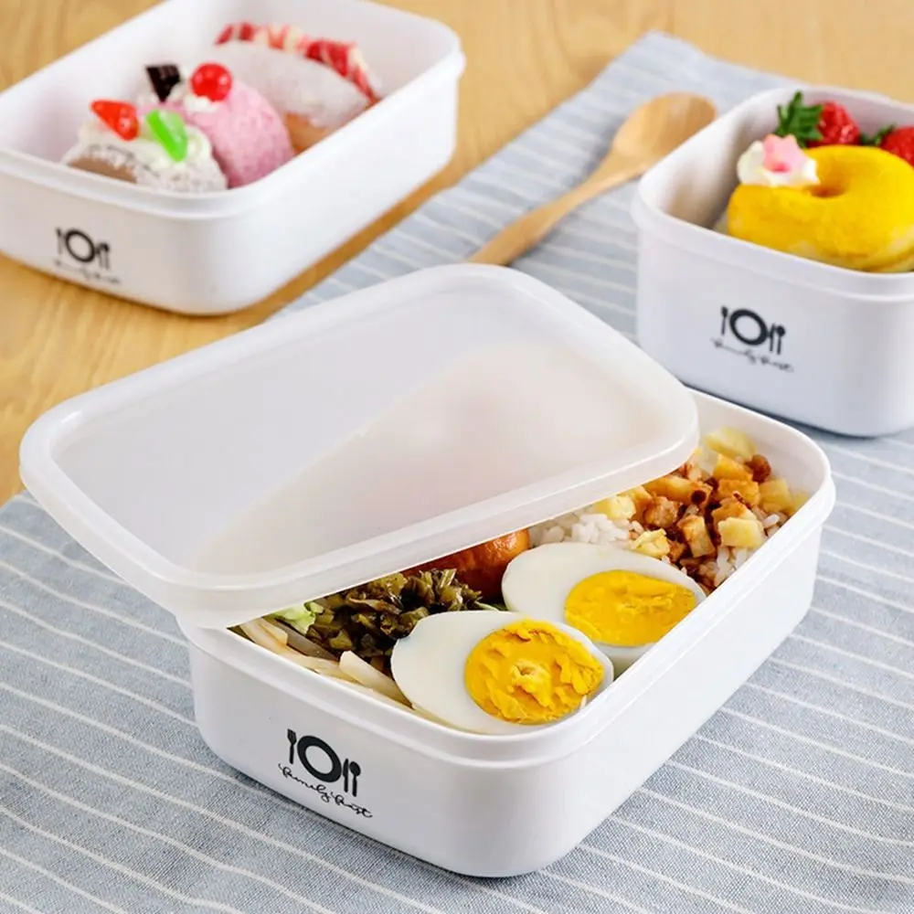 

Plastic Vegetable Fruit Crisper Fresh-Keeping Transparent Food Grade Lunch Box Rectangular Refrigerator Storage Box Fruit