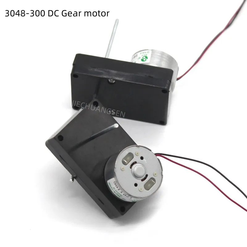 2PCS 3048-300 DC Gear motor,2mm Double Shaft,Long Axis 60MM Solar Gear Motor,DIY Manual Material Science
2PCS 3048-300 DC Gear motor,2mm Double Shaft,Long Axis 60MM Solar Gear Motor,DIY Manual Material Science
