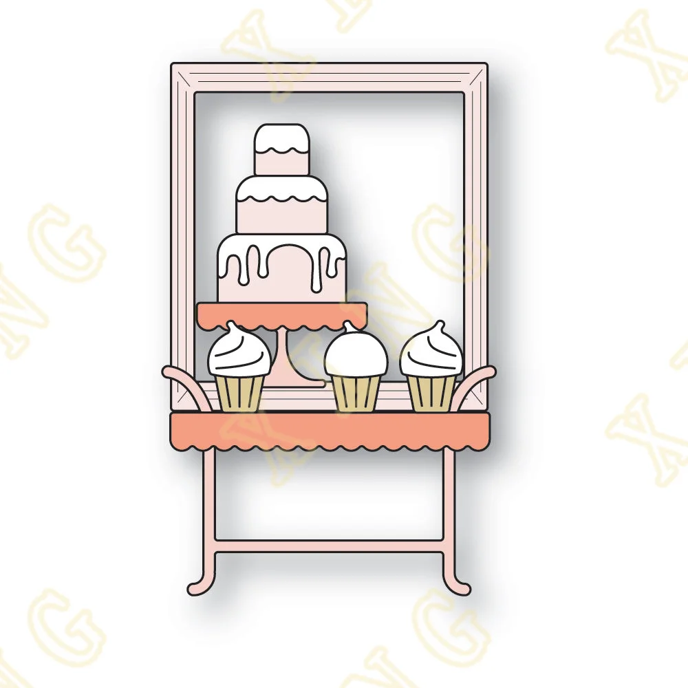 Hot Selling Dessert Stand Metal Craft Cutting Dies DIY Scrapbook Paper Diary Decoration Card Handmade Embossing New Product
Hot Selling Dessert Stand Metal Craft Cutting Dies DIY Scrapbook Paper Diary Decoration Card Handmade Embossing New Product