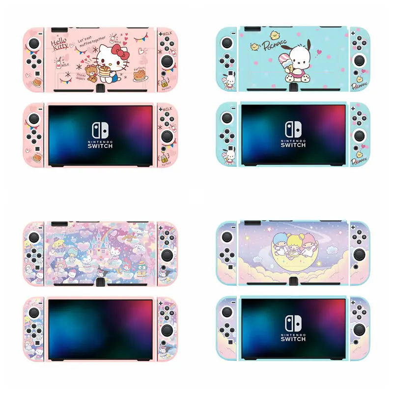 Anime Hello Kitty Pochacco Kawaii TPU Soft Protective Case for Nintendo Switch OLED Game Console Controller Gaming Accessories
Anime Hello Kitty Pochacco Kawaii TPU Soft Protective Case for Nintendo Switch OLED Game Console Controller Gaming Accessories