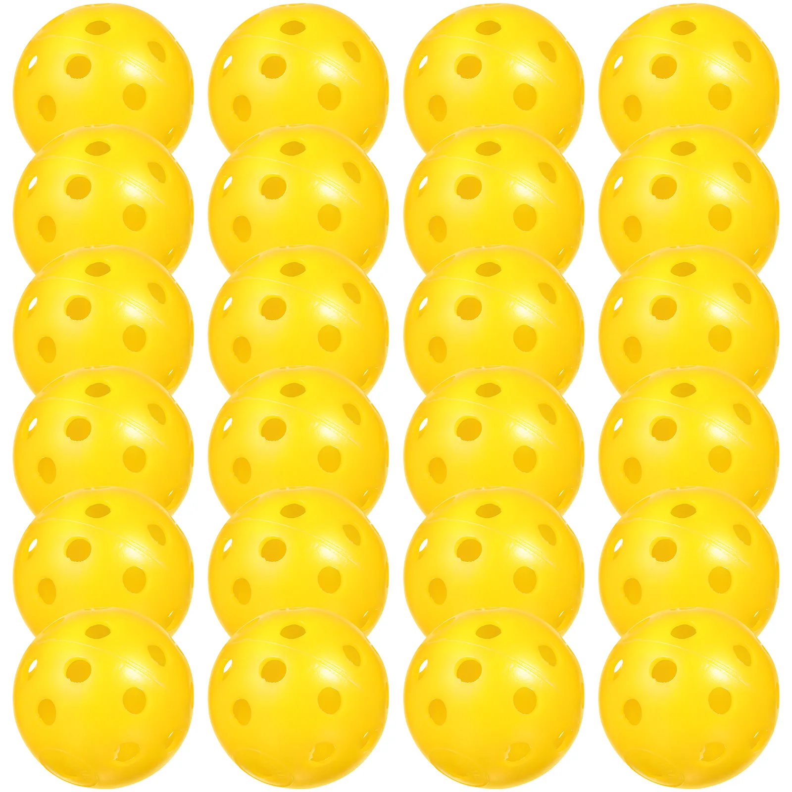 24 Pcs Golf Practice Ball Training Aid Balls with Hole Indoor Plastic Airflow Holes
24 Pcs Golf Practice Ball Training Aid Balls with Hole Indoor Plastic Airflow Holes
