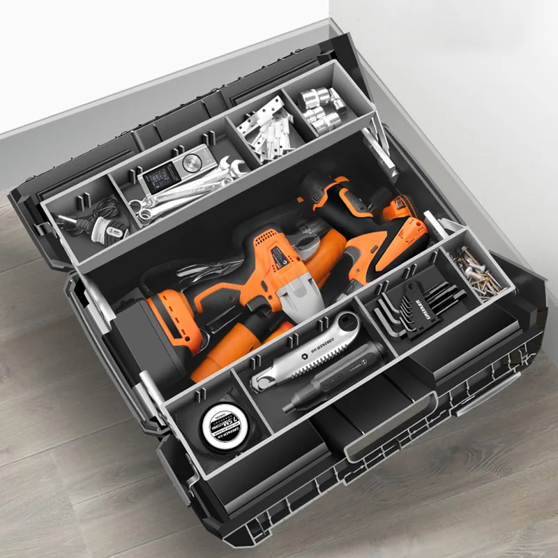Folding Tool Box Organizer Large Capacity Tool Box Garage Without Tool Gereedschapskoffer Storage Tooling Workshop Accessories
Folding Tool Box Organizer Large Capacity Tool Box Garage Without Tool Gereedschapskoffer Storage Tooling Workshop Accessories