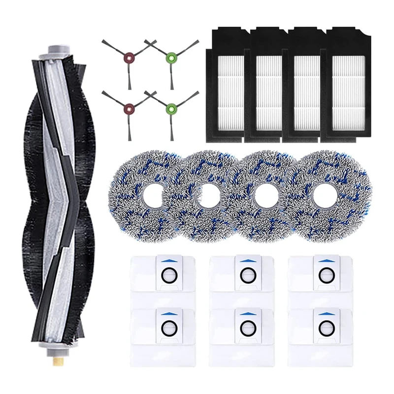Promotion!Accessories For Ecovacs X1 Omni Turbo Vacuum Robot Spare Parts Main Brush Roller Side Brush Filter Mop Pads Dust Bag
Promotion!Accessories For Ecovacs X1 Omni Turbo Vacuum Robot Spare Parts Main Brush Roller Side Brush Filter Mop Pads Dust Bag