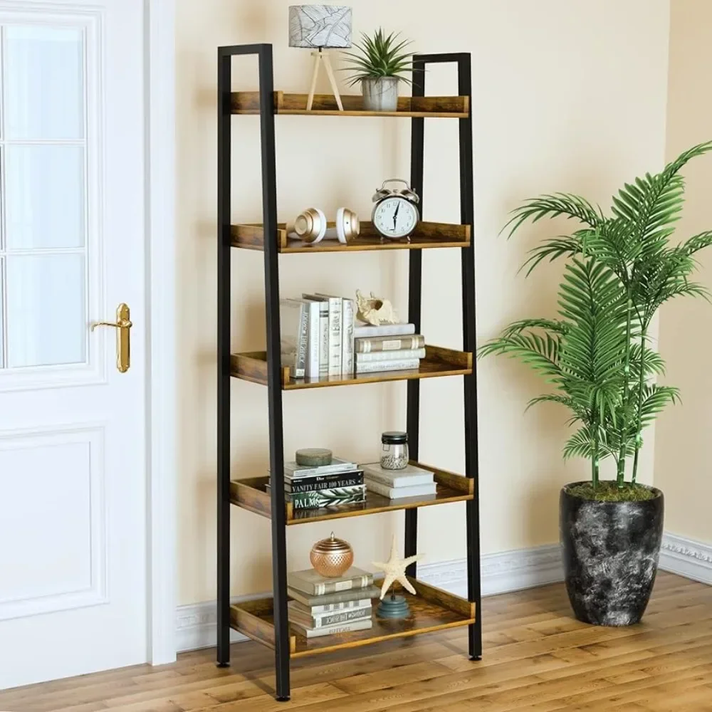 67.3'' H Bookcase Living Room Shelf Industrial Bookshelf & Tall Ladder Shelf-Metal Frame Home Freight free
67.3'' H Bookcase Living Room Shelf Industrial Bookshelf & Tall Ladder Shelf-Metal Frame Home Freight free