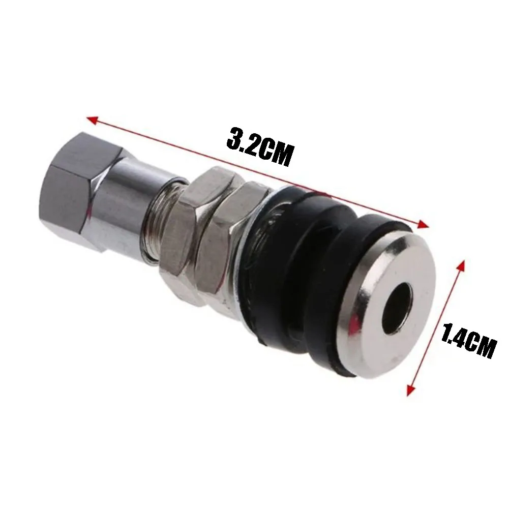 Brand New Tubeless Valve Dust Cap Bike Bolt-in For Motorcycle High Reliability Stable Characteristics Tire Tube
Brand New Tubeless Valve Dust Cap Bike Bolt-in For Motorcycle High Reliability Stable Characteristics Tire Tube