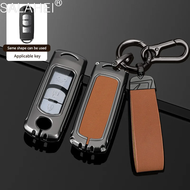 Zinc Alloy Leather Car Key Cover Case For Mazda 3 Alexa CX-30 CX30 CX5 CX-5 CX8 CX9 CX4 2019 2020 2021 2022 2023 Car Accessories
Zinc Alloy Leather Car Key Cover Case For Mazda 3 Alexa CX-30 CX30 CX5 CX-5 CX8 CX9 CX4 2019 2020 2021 2022 2023 Car Accessories