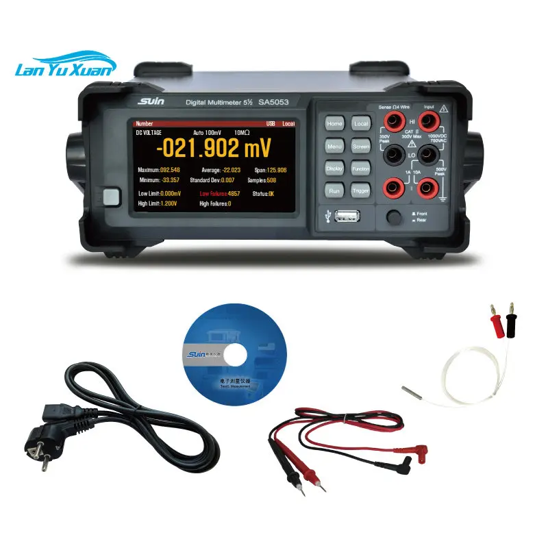 Suin SA5053 Benchtop Auto Range Digital Multimeter For Sale With Oem Service 
Suin SA5053 Benchtop Auto Range Digital Multimeter For Sale With Oem Service