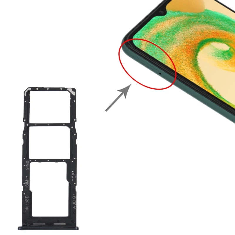 100% Original SIM Card Tray + SIM Card Tray + Micro SD Card Tray For Samsung Galaxy A04s SM-A047F
100% Original SIM Card Tray + SIM Card Tray + Micro SD Card Tray For Samsung Galaxy A04s SM-A047F