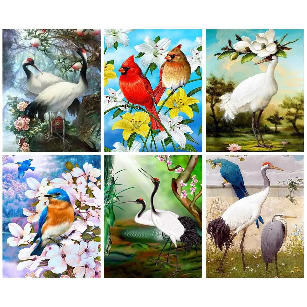 CHENISTORY Diamond Art Painting Kits Red Crowned Crane Full Diamond Mosaicanimal Embroidery Cross Home Decor
CHENISTORY Diamond Art Painting Kits Red Crowned Crane Full Diamond Mosaicanimal Embroidery Cross Home Decor