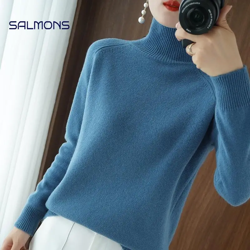 Winter Thick Warm Women Turtleneck Sweaters Collar Cashmere Long Sleeve Pullover Korean Bottoming Knitwears Basic Knitted Tops
Winter Thick Warm Women Turtleneck Sweaters Collar Cashmere Long Sleeve Pullover Korean Bottoming Knitwears Basic Knitted Tops