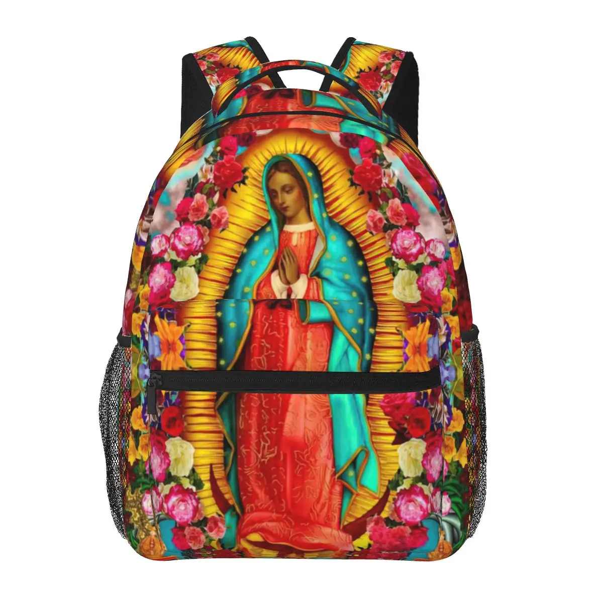 Virgin Of Guadalupe Backpack for Girls Boys Travel RucksackBackpacks for Teenage school bag
Virgin Of Guadalupe Backpack for Girls Boys Travel RucksackBackpacks for Teenage school bag