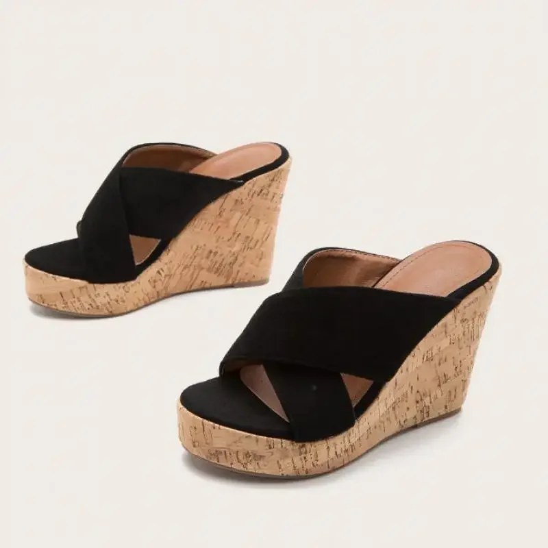 Летние женские тапочки на танкетке 11 см, с круглым носком, без застежки, в уличном стиле, модная женская обувь в Корейском стиле, цвет коричневый, 43
Летние женские тапочки на танкетке 11 см, с круглым носком, без застежки, в уличном стиле, модная женская обувь в Корейском стиле, цвет коричневый, 43