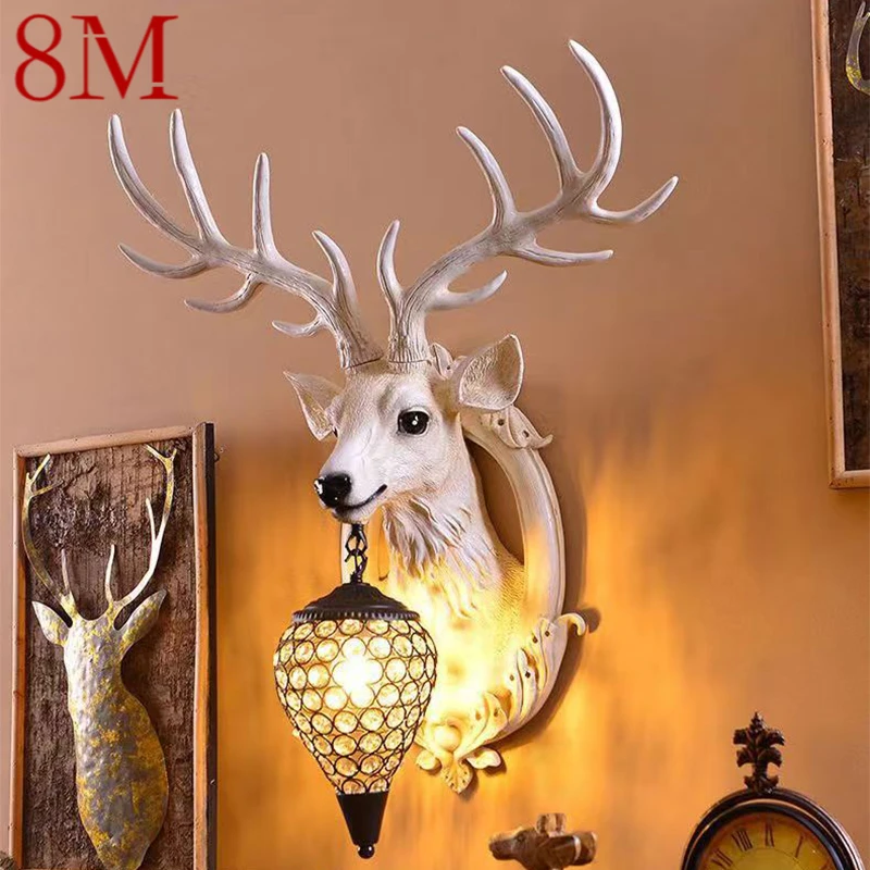8M Contemporary Antler Wall Lamp Personalized And Creative Living Room Bedroom Hallway Aisle Decoration Light
8M Contemporary Antler Wall Lamp Personalized And Creative Living Room Bedroom Hallway Aisle Decoration Light