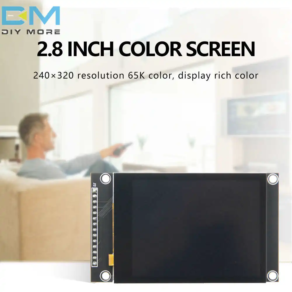 

3,5-дюймовый LCD емкостный сенсорный экран TFT дисплей модуль 2,8*240 IPS полный угол обзора принятый 4W-SPI серийный ILI9341V 5V