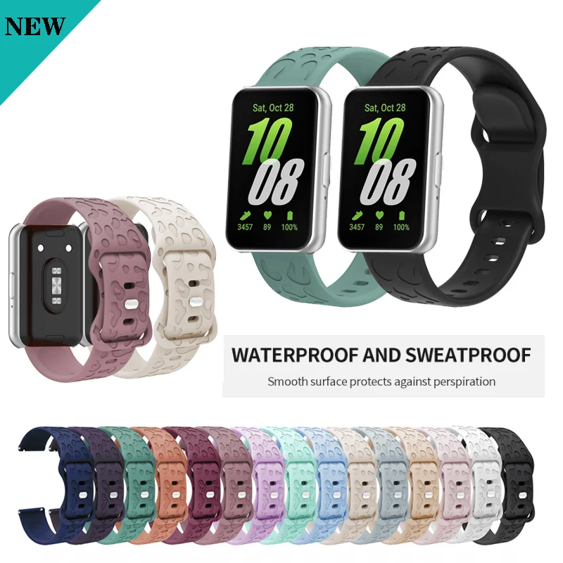 Ремешок с гравировкой Леопардовый Мягкий Силиконовый ремешок для Samsung Galaxy Fit 3
Ремешок с гравировкой Леопардовый Мягкий Силиконовый ремешок для Samsung Galaxy Fit 3