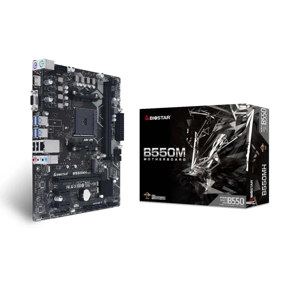 Biostar B550MH системная плата AMD B550 розетка AM4 DDR4 HDMI-совместимая 64GB PCI-E 4,0 M.2
Biostar B550MH системная плата AMD B550 розетка AM4 DDR4 HDMI-совместимая 64GB PCI-E 4,0 M.2