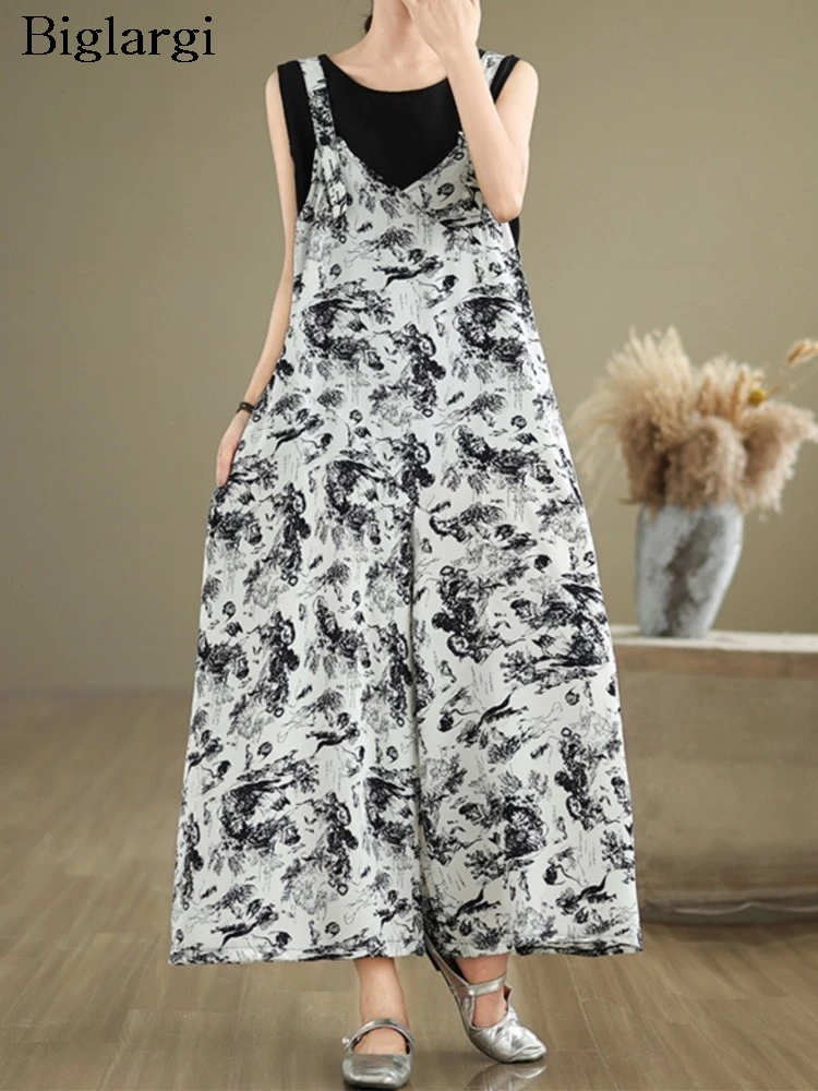 Комбинезон женский без рукавов, модный свободный плиссированный комбинезон с широкими штанинами, с принтом граффити, лето
Комбинезон женский без рукавов, модный свободный плиссированный комбинезон с широкими штанинами, с принтом граффити, лето