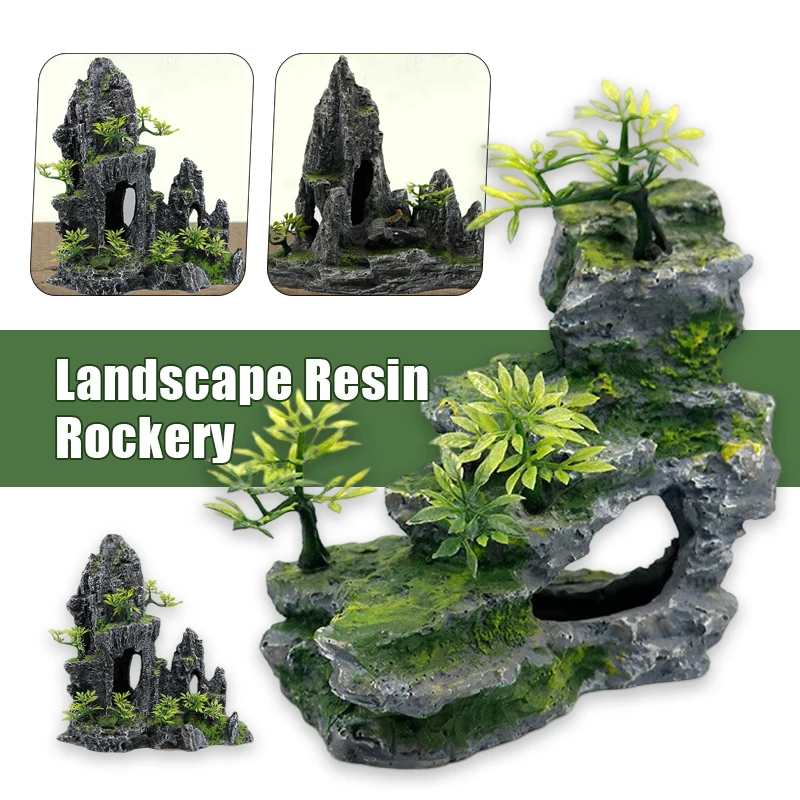 Artificial Aquarium Mountain Resin Stone Rock Reef Cave Fish Tank Decor Ornaments Aquarium Landscaping Rockery
Artificial Aquarium Mountain Resin Stone Rock Reef Cave Fish Tank Decor Ornaments Aquarium Landscaping Rockery
