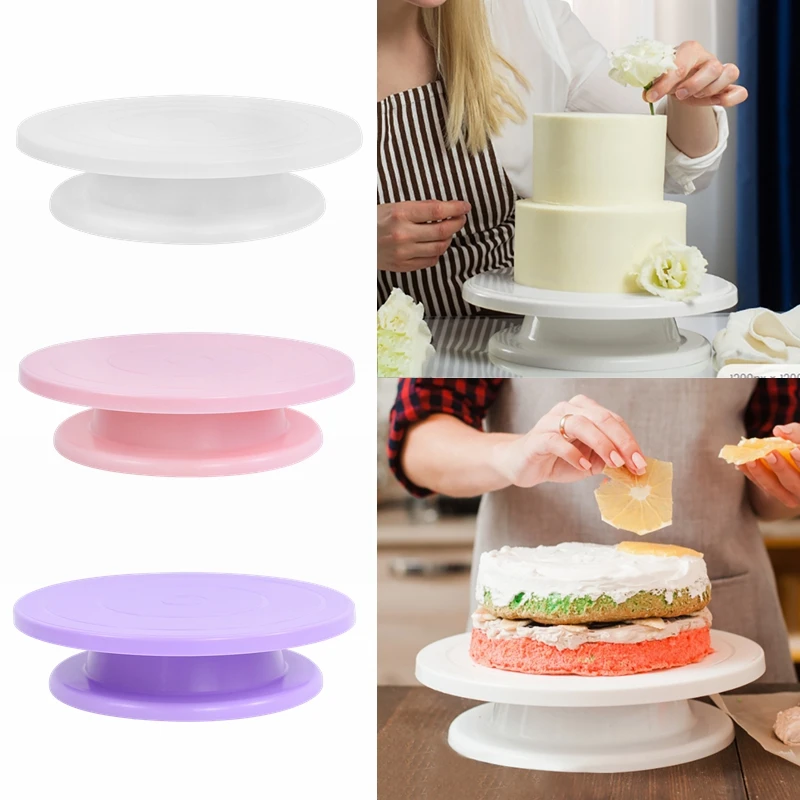 28cm Cake Turntable Stand Cake Decoration DIY Mold Rotating Stable Anti-skid Round Cake Pastry Table Kitchen DIY Baking Tools 8z
28cm Cake Turntable Stand Cake Decoration DIY Mold Rotating Stable Anti-skid Round Cake Pastry Table Kitchen DIY Baking Tools 8z