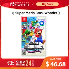 Nintendo Switch Game - Super Mario Bros. Wonder - Games Physical Cartridge Support TV Tabletop Handheld Mode