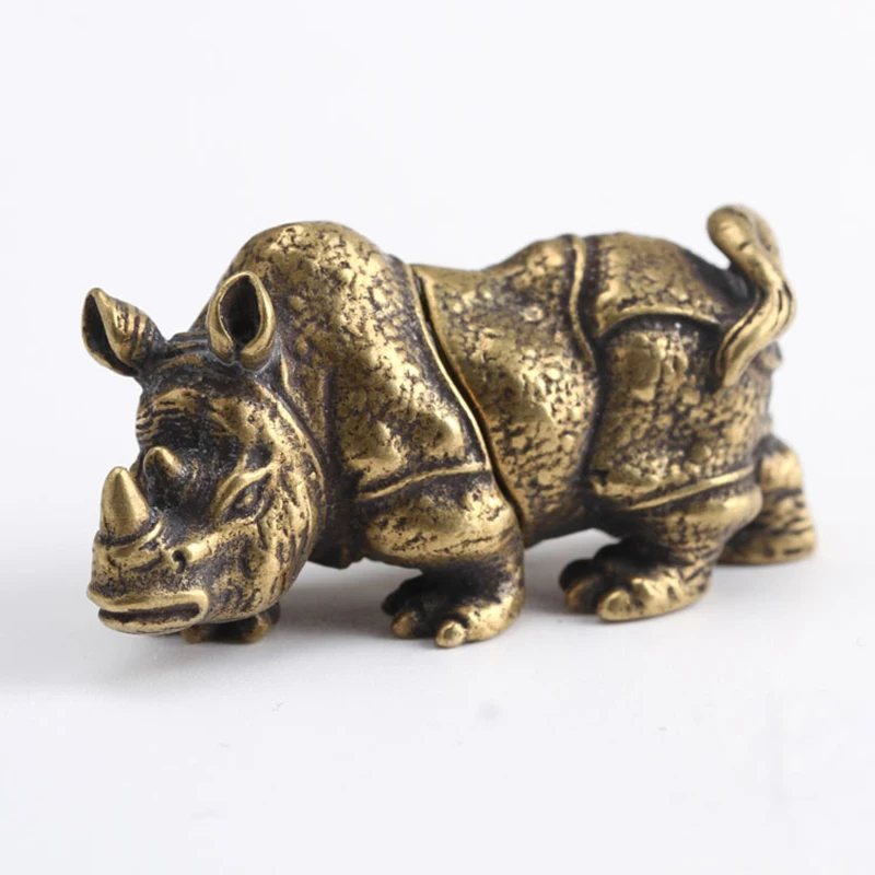 Office Rhino Ornament Home Miniature Craft Gift Handmade Mini Antique Crafts Sculpture Toy Copper Convenient Durable
Office Rhino Ornament Home Miniature Craft Gift Handmade Mini Antique Crafts Sculpture Toy Copper Convenient Durable