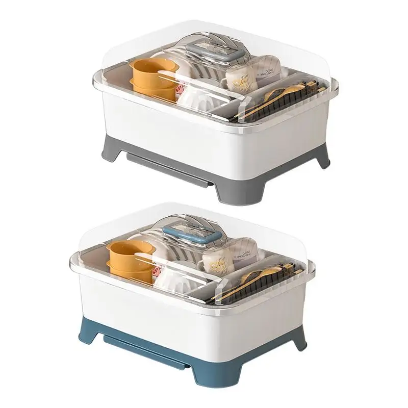 Dish Drying Rack with Lid Kitchen Plate Cup Storage Tray Tableware Lid Drain Rack Kitchen Accessories For Countertop Shelf
Dish Drying Rack with Lid Kitchen Plate Cup Storage Tray Tableware Lid Drain Rack Kitchen Accessories For Countertop Shelf