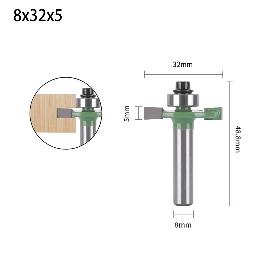 Router Bit Milling Cutter Shank 8mm Power Tools Rabbeting Router Bit T Type T-Sloting With Top Bearing Wood Slot
Router Bit Milling Cutter Shank 8mm Power Tools Rabbeting Router Bit T Type T-Sloting With Top Bearing Wood Slot