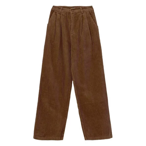 2023 Women Pants Candy Color Autumn Korea Chic Retro Corduroy Loose Thick High-Waist Straight Mopping Casual Trousers
2023 Women Pants Candy Color Autumn Korea Chic Retro Corduroy Loose Thick High-Waist Straight Mopping Casual Trousers