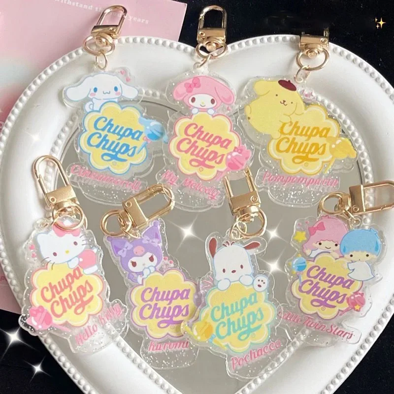 Фотообои Kuromi Cinnamoroll моя мелодия, мультяшный акриловый Автомобильный ключ, милые аниме подвесные игрушки, подарки для девушек
Фотообои Kuromi Cinnamoroll моя мелодия, мультяшный акриловый Автомобильный ключ, милые аниме подвесные игрушки, подарки для девушек