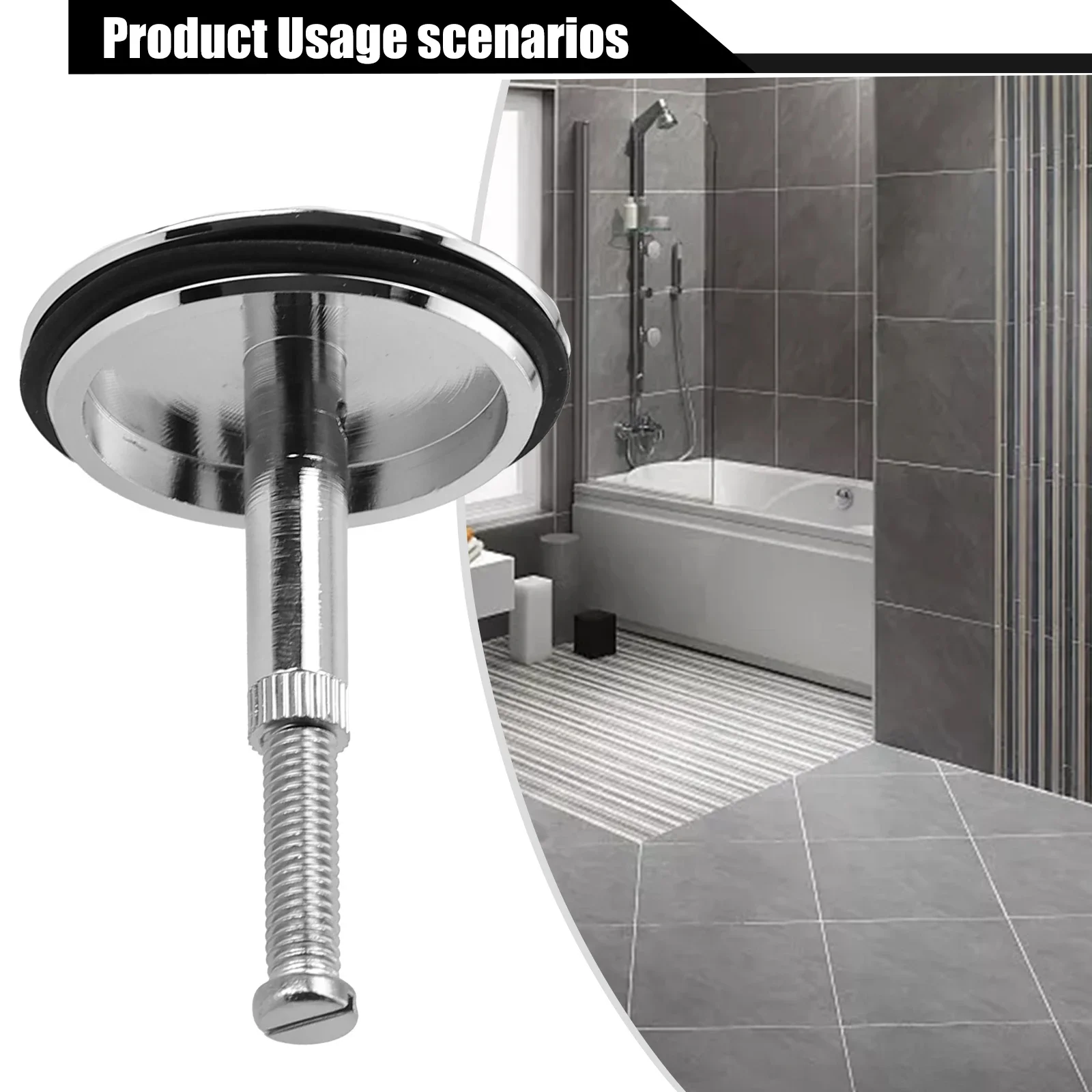 Electroplating Bathtub Stopper Brand New Replacement Alternatives Drain Lightweight Parts Plug Silver Useful Valve
Electroplating Bathtub Stopper Brand New Replacement Alternatives Drain Lightweight Parts Plug Silver Useful Valve