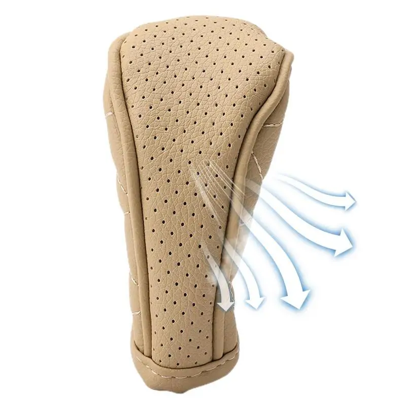 Handbrake Cover Water Resistant Leather Cover For Gear Knob Automotive Interior Trim Products For Sedan Racing Cars Trucks
Handbrake Cover Water Resistant Leather Cover For Gear Knob Automotive Interior Trim Products For Sedan Racing Cars Trucks