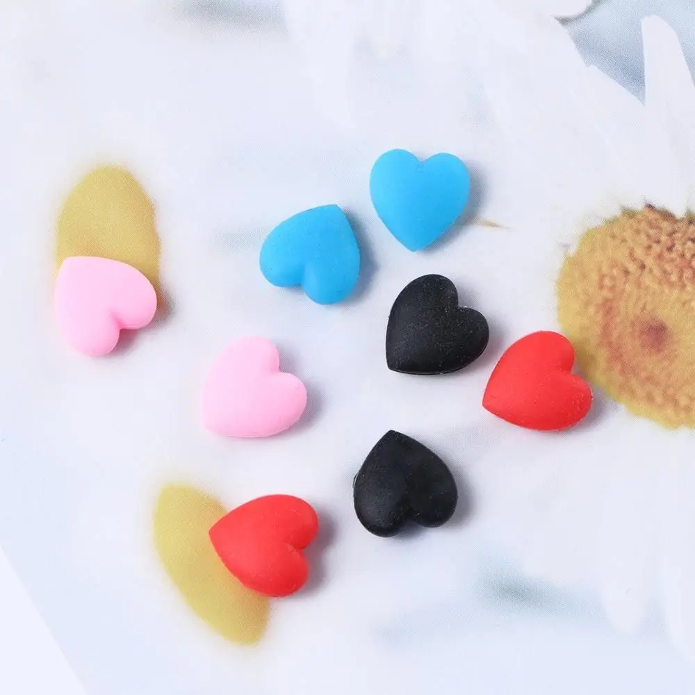 Мягкие Противоскользящие силиконовые насадки на дужки в форме сердца для мужчин и детей, ранцы для ушей, искусственные крючки