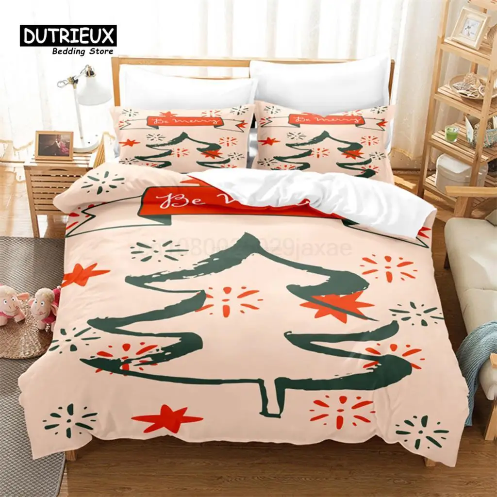 Creative Christmas Bedding Set 3Pcs Duvet Cover Set Soft Comfortable Breathable Duvet Cover For Bedroom Guest Room Decor
Creative Christmas Bedding Set 3Pcs Duvet Cover Set Soft Comfortable Breathable Duvet Cover For Bedroom Guest Room Decor