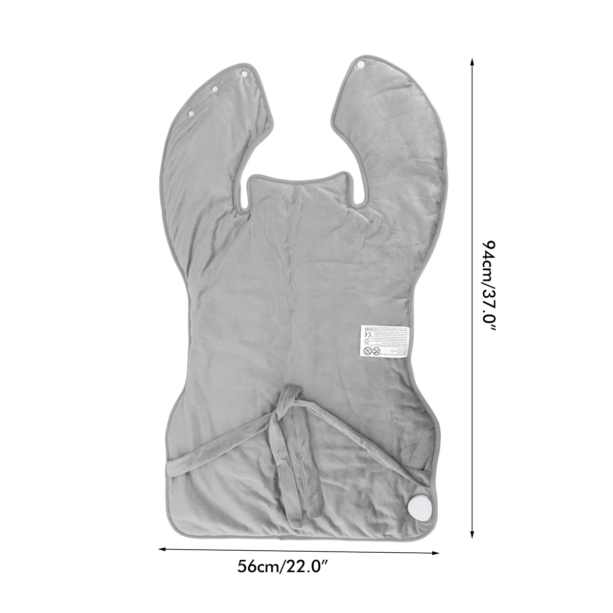 120V/230V Shawl Electric Blanket Neck Shoulder Blanket Electric Washable Controller Heating Throw Electric Blanket
120V/230V Shawl Electric Blanket Neck Shoulder Blanket Electric Washable Controller Heating Throw Electric Blanket