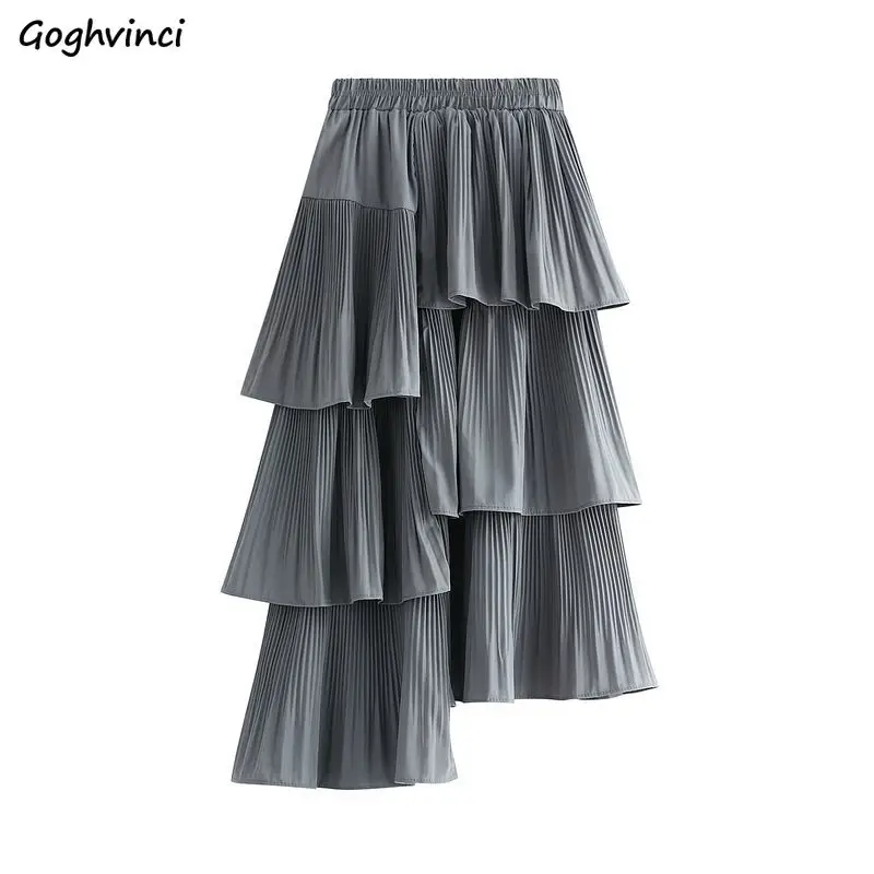 4 Colors Asymmetrical Skirts Women Tiered Office Lady Temperament Midi Pure Designed Chic High Waist New Arrival 2023 Aesthetic
4 Colors Asymmetrical Skirts Women Tiered Office Lady Temperament Midi Pure Designed Chic High Waist New Arrival 2023 Aesthetic