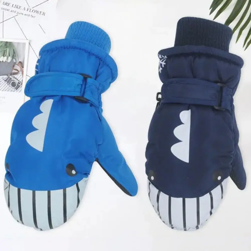 Skiing Mittens 1 Pair Popular Windproof Wrist Protection Kids Cute Shark Shape Non-slip Motorcycle Gloves Costume Accessories
Skiing Mittens 1 Pair Popular Windproof Wrist Protection Kids Cute Shark Shape Non-slip Motorcycle Gloves Costume Accessories