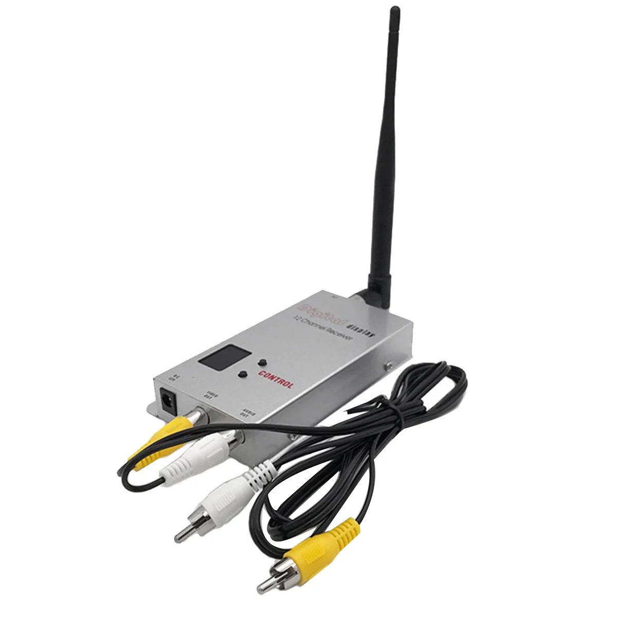 Wireless FPV Receiver 1.2Ghz 12CH TV Audio Video Receiver for QAV250 250 FPV Quadcopter
Wireless FPV Receiver 1.2Ghz 12CH TV Audio Video Receiver for QAV250 250 FPV Quadcopter