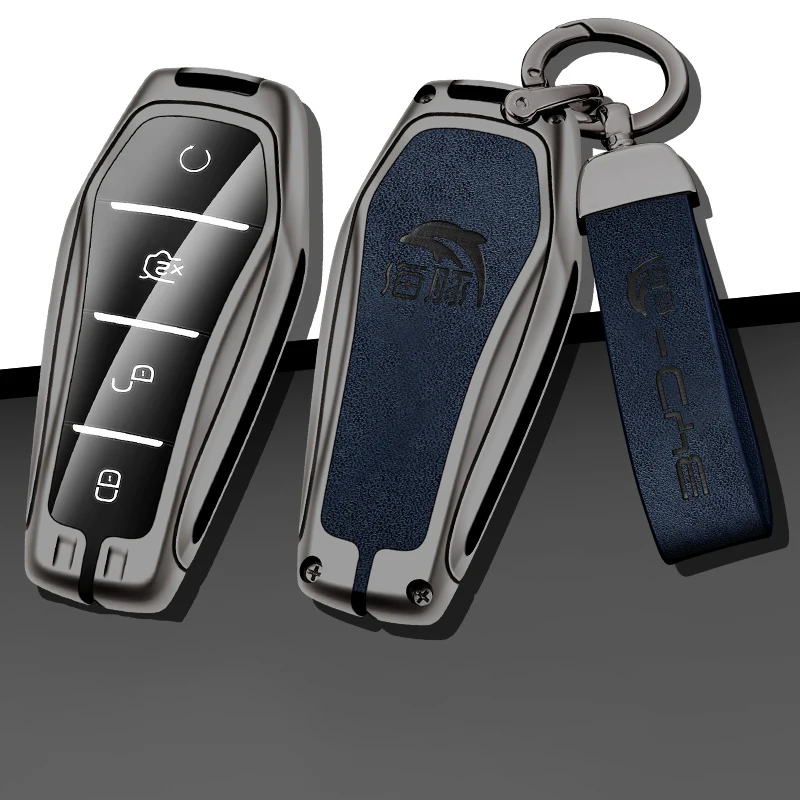 New Leather Car Key Case Cover Shell Holder for BYD Fordolphin EVE2 Protector Smart Remote Keychain Keyless Interior Accessories
New Leather Car Key Case Cover Shell Holder for BYD Fordolphin EVE2 Protector Smart Remote Keychain Keyless Interior Accessories