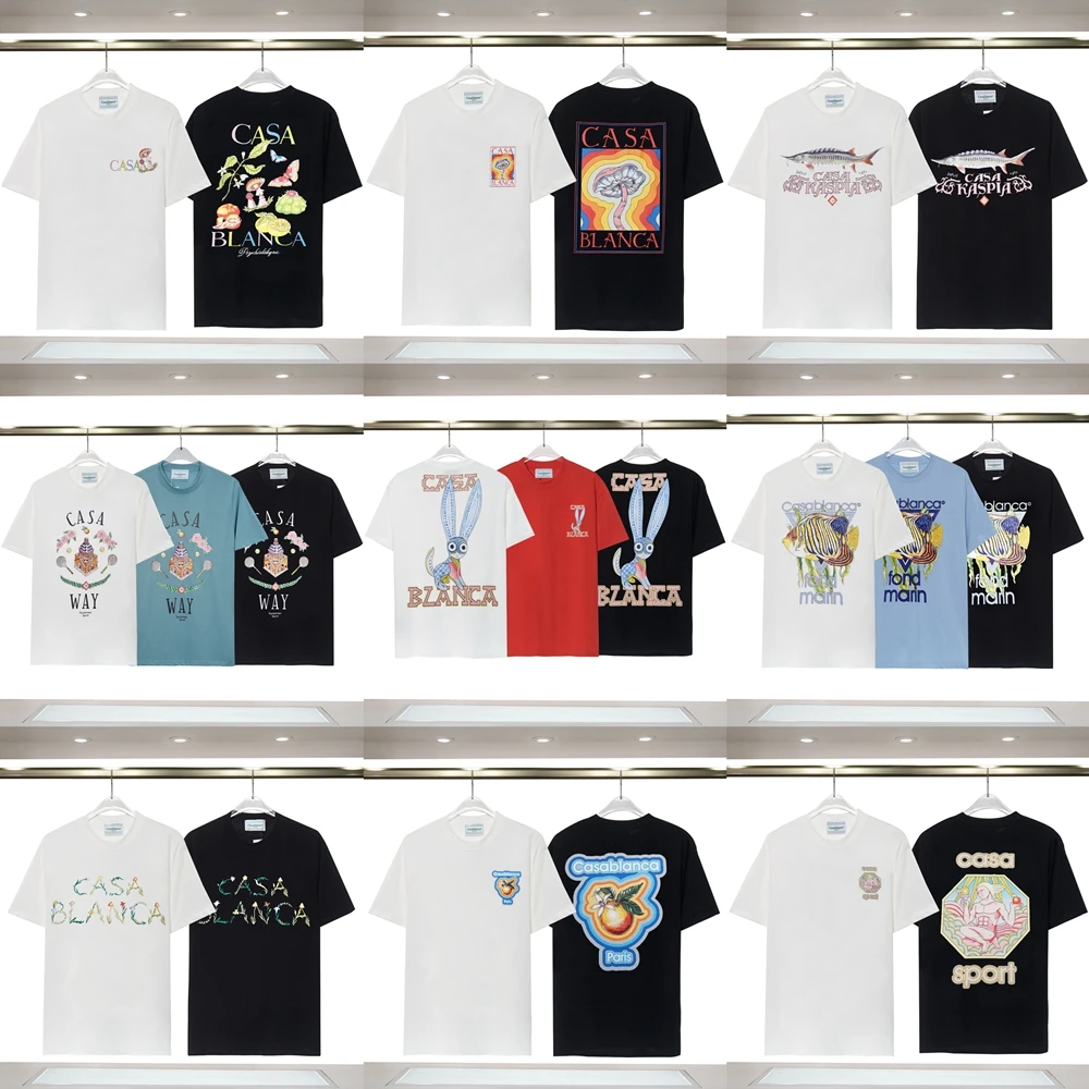 GYM CASABLANCA T-shirts 100% Cotton Dropshipping T Shirt for Men Women Outdoor Holidays Hawaiian Short Sleeve T Shirt
GYM CASABLANCA T-shirts 100% Cotton Dropshipping T Shirt for Men Women Outdoor Holidays Hawaiian Short Sleeve T Shirt