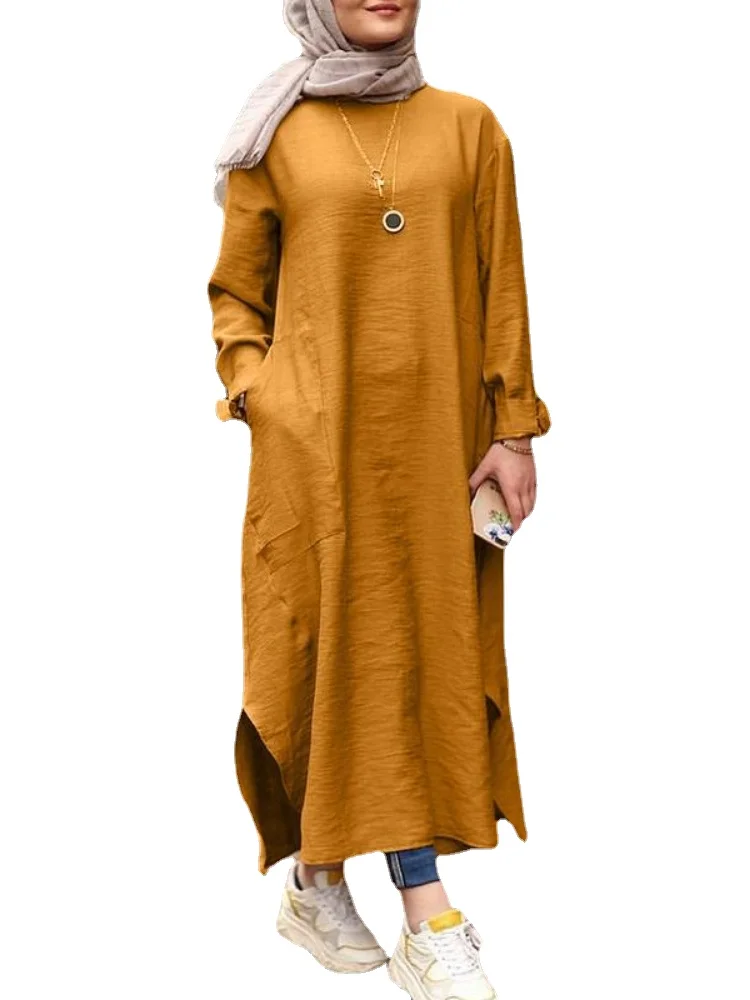 S-5XL Summer Women Dress Solid Long Fashion Muslim Abaya Loose Sleeve Dubai Turkey Hijab Kaftan
S-5XL Summer Women Dress Solid Long Fashion Muslim Abaya Loose Sleeve Dubai Turkey Hijab Kaftan
