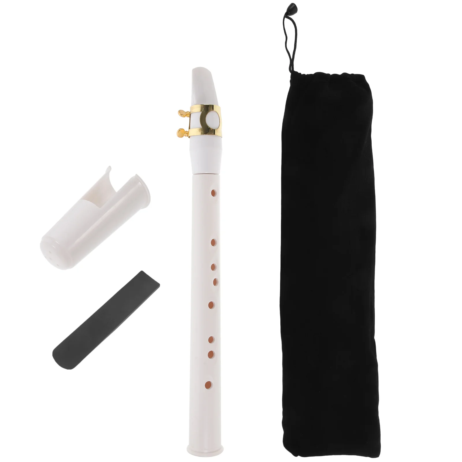 

Pocket Sax Mini Pocket Saxophone Sax Set Portable Saxophone Alto Mouthpieces Carrying Bag Woodwind Instrument Beginners Kids