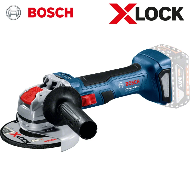 Bosch GWX180-LI X-LOCK Angle Grinder 18V Rechargeable Brushless Motor Quick Change System 125mm Polishing Grinding Machine
Bosch GWX180-LI X-LOCK Angle Grinder 18V Rechargeable Brushless Motor Quick Change System 125mm Polishing Grinding Machine