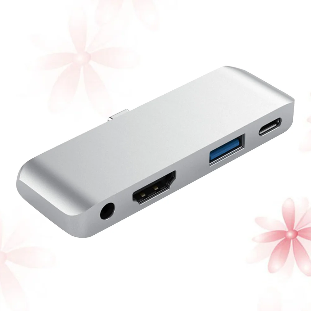 USB Type-C Mobile Pro Hub Adapter With USB-C PD Charging 4K USB 3.0 & 3.5mm Headphone Jack For IPad Pro Tablet Hub
USB Type-C Mobile Pro Hub Adapter With USB-C PD Charging 4K USB 3.0 & 3.5mm Headphone Jack For IPad Pro Tablet Hub