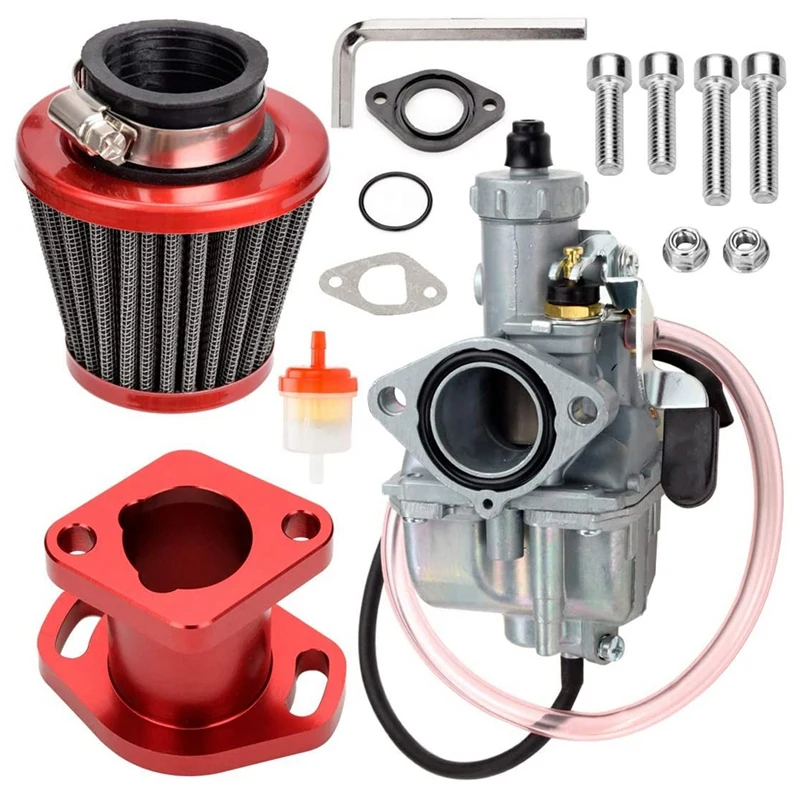 Carburetor Carb Air Filter Kit Adapt For VM22 212Cc GX200 6.5Hp Engine 196Cc CT200U KT196 Moto Mini Bike
Carburetor Carb Air Filter Kit Adapt For VM22 212Cc GX200 6.5Hp Engine 196Cc CT200U KT196 Moto Mini Bike