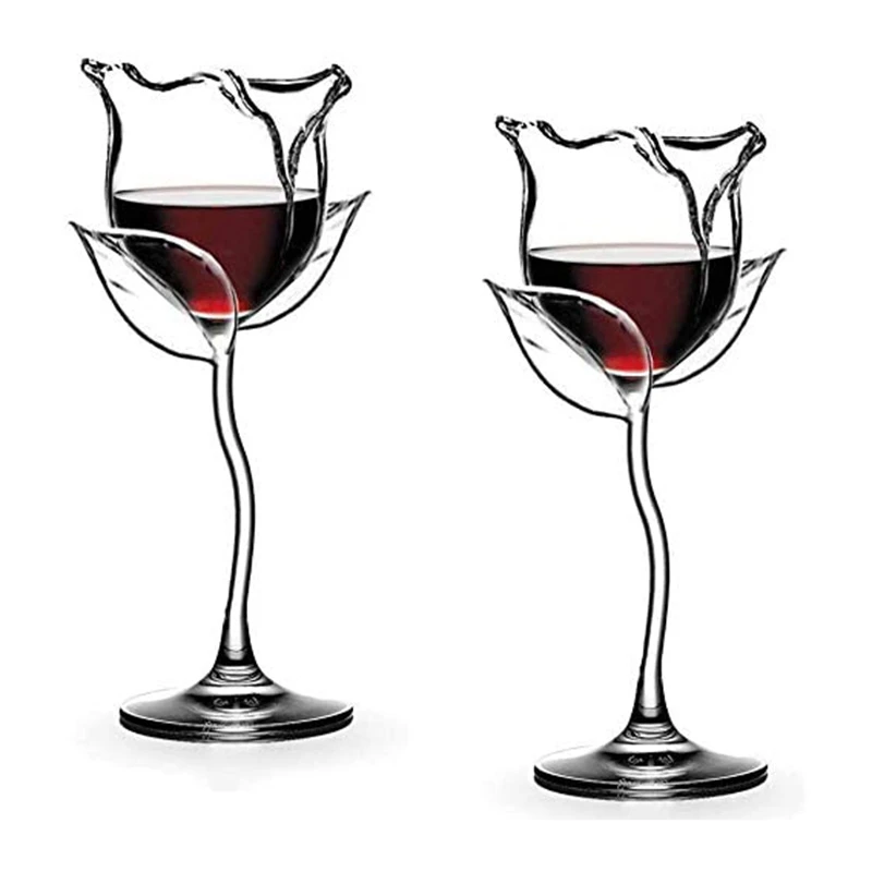 Red Wine Glass Goblet Cocktail Glass Rose Flower Shape Lead-Free Wine Glass Party Dinner Wedding Celebration
Red Wine Glass Goblet Cocktail Glass Rose Flower Shape Lead-Free Wine Glass Party Dinner Wedding Celebration